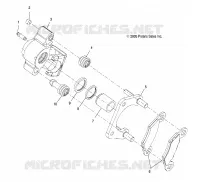 BRAKES, ETRIER DE FREIN ARRIERE