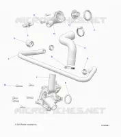 MOTEUR, WATERPUMP AND BYPASS