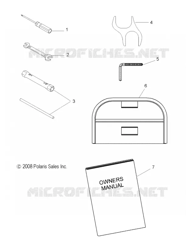 OUTILS and MANUEL DU PROPRIETAIRE