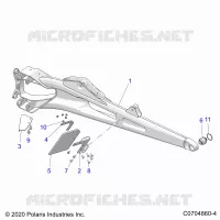 SUSPENSION ARRIERE TRAILING ARMS