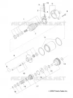 MOTEUR, DEMARREUR