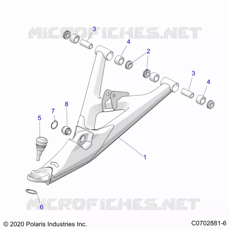 SUSPENSION AVANT CONTROL ARMS LOWER