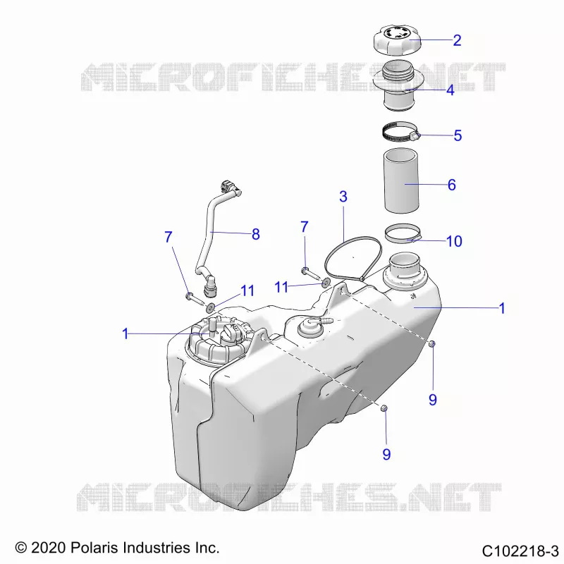 SYSTÃˆME D'ALIMENTATION, FUEL TANK