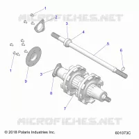 DRIVE TRAIN, JACKSHAFT AND ARBRE DE TRANSMISSION