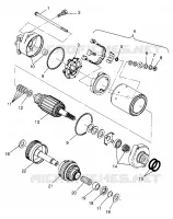 DEMARREUR SL 780 B974088 and Intl. SL 780 I974088 (4940924092C007)