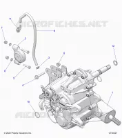 SYSTÃˆME DE TRANSMISSION, MAIN GEARCASE MOUNTING