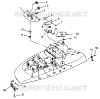 CAPOT/PHARE 500 EFI 0942774 and EFI SKS 0942574 (4924982498006A)
