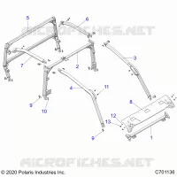 CHASSIS, CAB CADRE
