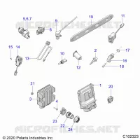 ELECTRICITE, SWITCHES, SENSORS, ECU AND CONTROL MODULES
