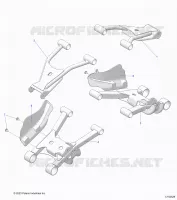 SUSPENSION ARRIERE CONTROL ARMS