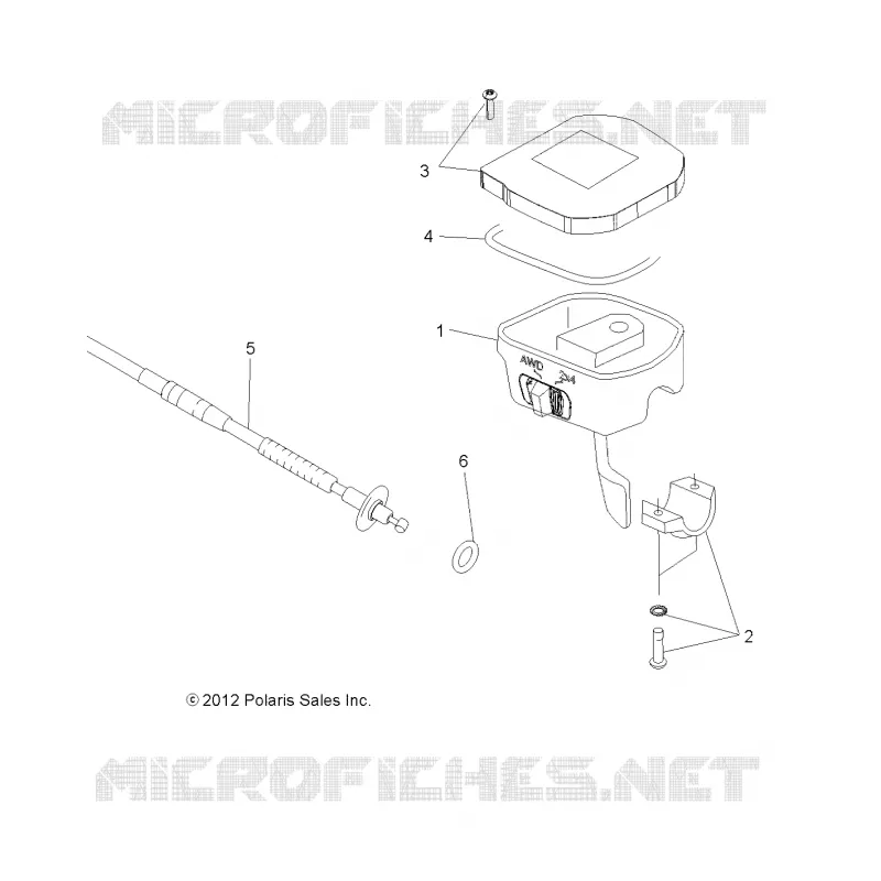 DIRECTION, INSTRUMENTS, ACCELERATEUR ASM. AND CABLE