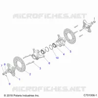 SUSPENSION AVANT CARRIER AND HUB