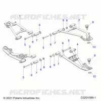SUSPENSION AVANT CONTROL ARMS