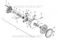 EMBRAYAGE DE TRANSMISSION TRAIL 0962761, TRAIL TOURING 0962262, AND EUROPEAN TRAIL TOURI (4931763176C009)
