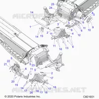 CHASSIS, BULKHEAD ASM.
