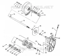 SYSTÈME DE TRANSMISSION  440 LC 0972760 (4938353835B007)