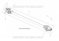 DRIVE TRAIN, ARBRE DE TRANSMISSION, FRONT
