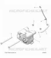 SYSTÃˆME DE TRANSMISSION, FRONT GEARCASE MOUNTING