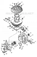 CARTERS MOTEUR AND CYLINDRE XPRESS 300 W98CA28C (4945364536C009)