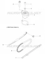 MOTEUR, TENSIONER, CAM CHAINE