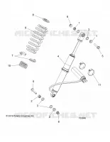 SUSPENSION ARRIERE SHOCK MOUNTING
