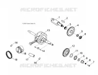 MOTEUR, VILEBREQUIN AND PISTON