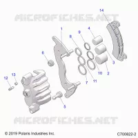 FREIN AVANT CALIPER