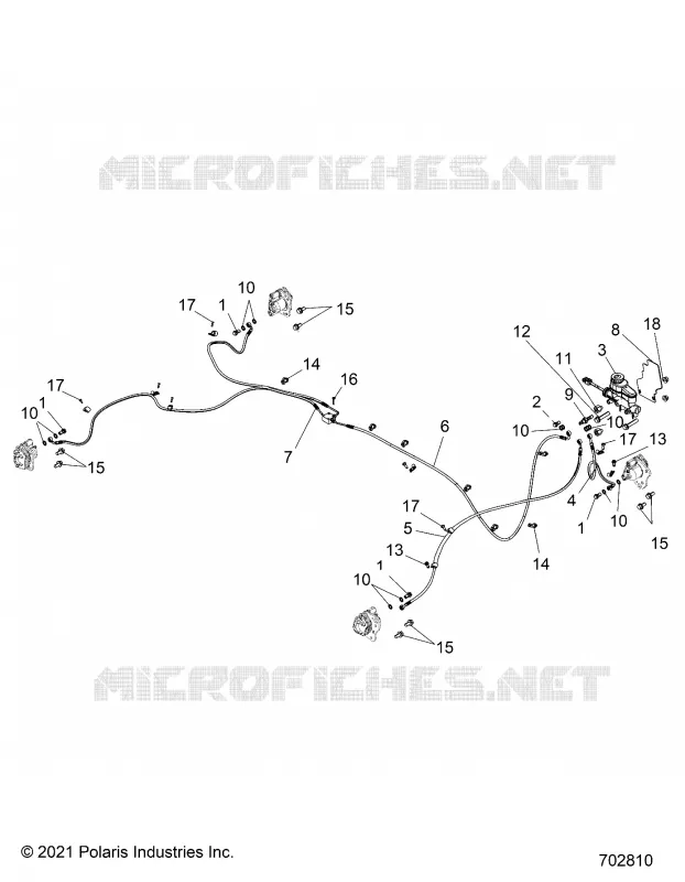 BRAKES, BRAKE LINES AND MAITRE CYLINDRE
