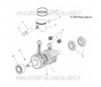 PISTON ET VILEBREQUIN