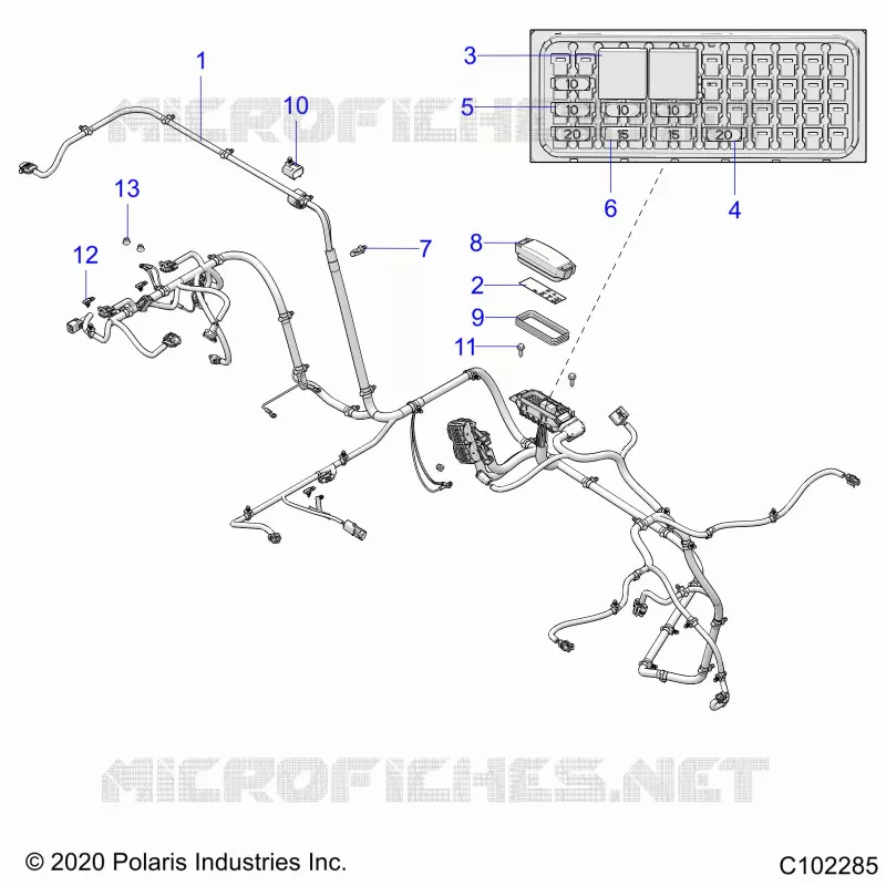ELECTRICITE, WIRE HARNESS