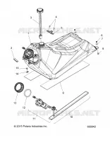 SYSTÈME D'ALIMENTATION, CARBURANT TANK ASM.