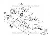 RESERVOIR D'HUILE ASSEMBLY Trail Blazer W957221 (4930363036A012)