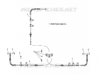 CABLES VERROUILLAGE FREIN DE PARKING