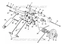 BRAS DE SUSPENSION ARRIERE 600 XC 0981758 (4944194419B014)