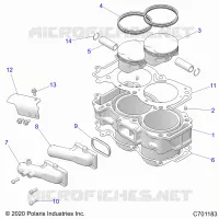CYLINDRE AND PISTON