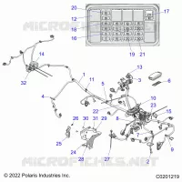 ELECTRICITE, MAIN WIRE HARNESS