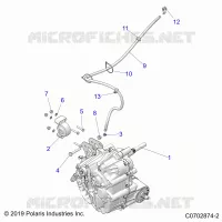 SYSTÃˆME DE TRANSMISSION, MAIN GEARCASE MOUNTING