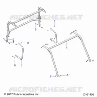 CHASSIS, CAB CADRE AND SIDE BARS