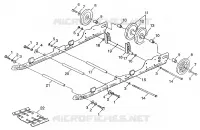 SUSPENSION 440 XCR 0971660 (4937893789B009)