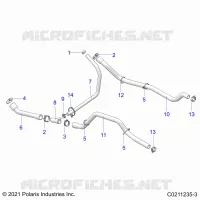 ENGINE, SYSTÃˆME DE REFROIDISSEMENT, HOSES