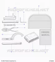 REFERENCE, MANUEL DU PROPRIETAIRE AND TOOL KIT