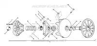 EMBRAYAGE DE TRANSMISSION 650 (4916801680012A)