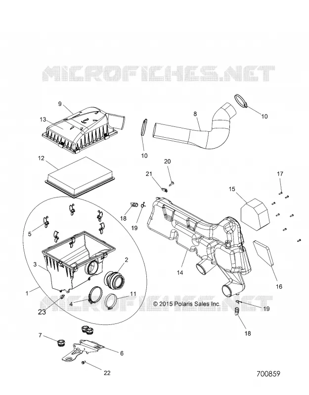 MOTEUR, PRISE D'AIR SYSTEM