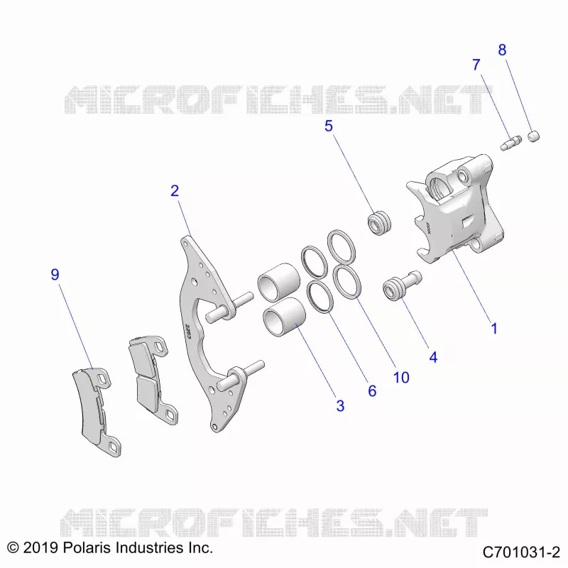 FREIN AVANT CALIPER
