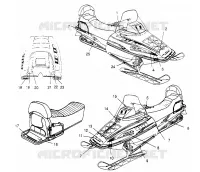 EMBLEMES RXL TOURING 0950869 (4928982898A014)