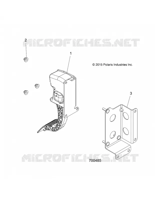 PEDALE D'ACCELERATEUR
