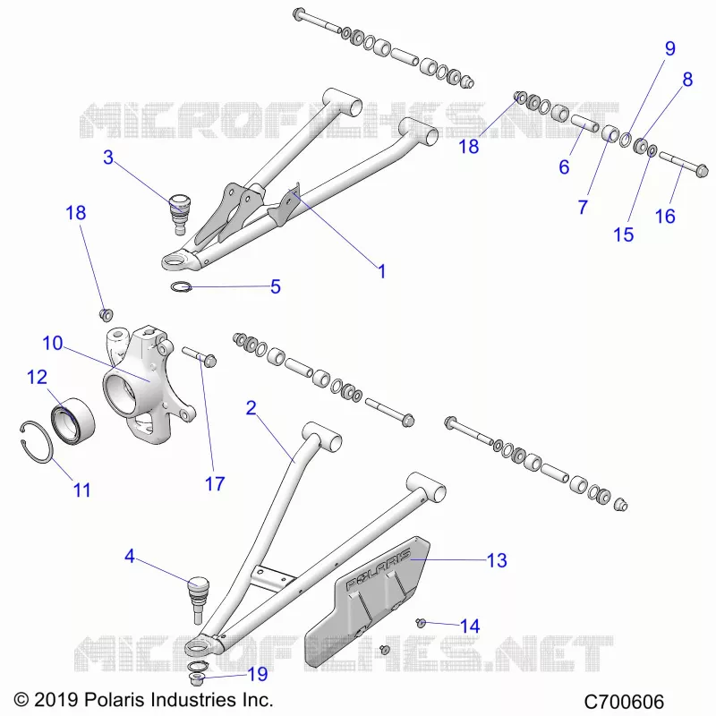 SUSPENSION AVANT CONTROL ARMS