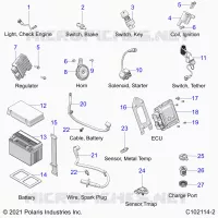 ELECTRICITE, COMPONENTS