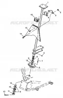 COLONNE DE DIRECTION XPLORER 300 W98CC28C (4945264526B012)