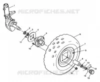 ROUE AVANT XPRESS 300 W98CA28C (4945364536B004)